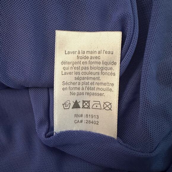 Plenty by Tracy Reese blue & gray striped pencil skirt size 0 - Picture 8 of 11